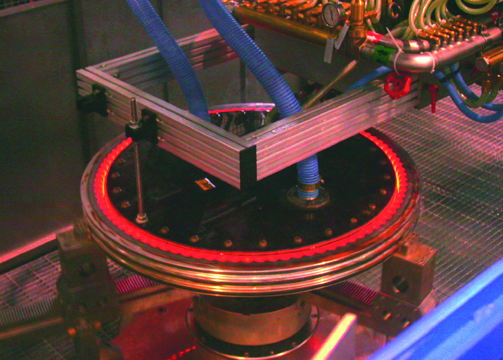 The company broadened its expertise to include heat treatment applications for slewing bearings.