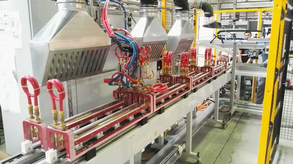 Induction hardening and tempering