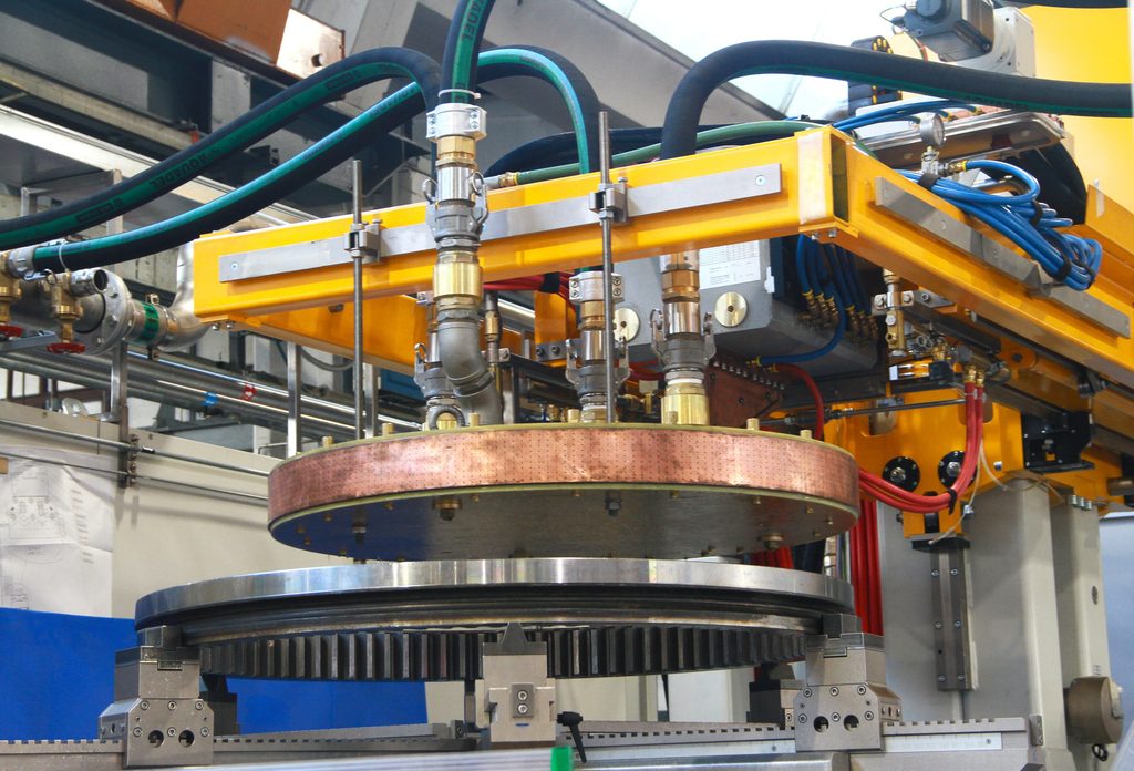 induction metal heater large components
